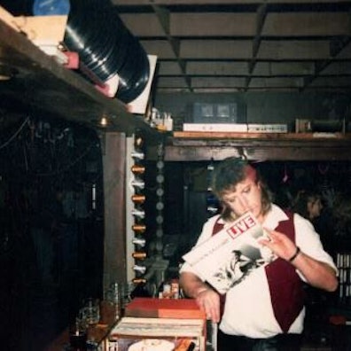 Ein Uralt-Bild (entstanden zwischen 1997 und 1998) aus der Discothek Waldlust in Engelskirchen.