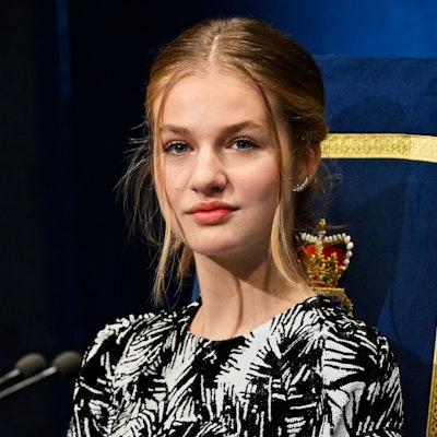 Kronprinzessin Leonor von Spanien nimmt an der Verleihung der ‚Princesa De Asturias‘ Awards 2022 in der Stierkampfarena von Oviedo am 28. Oktober 2022 in Oviedo, Spanien, teil.