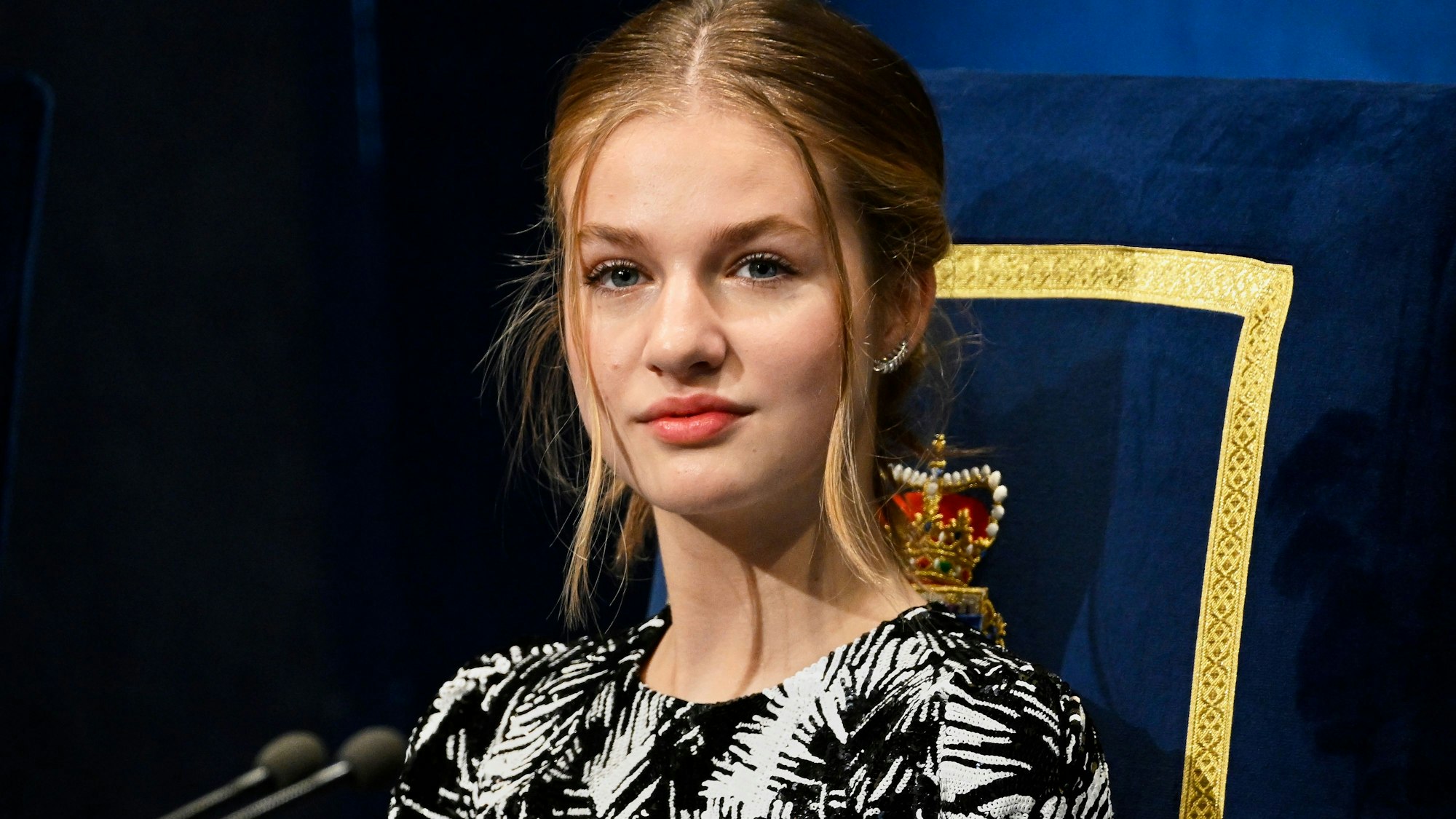 Kronprinzessin Leonor von Spanien nimmt an der Verleihung der ‚Princesa De Asturias‘ Awards 2022 in der Stierkampfarena von Oviedo am 28. Oktober 2022 in Oviedo, Spanien, teil.