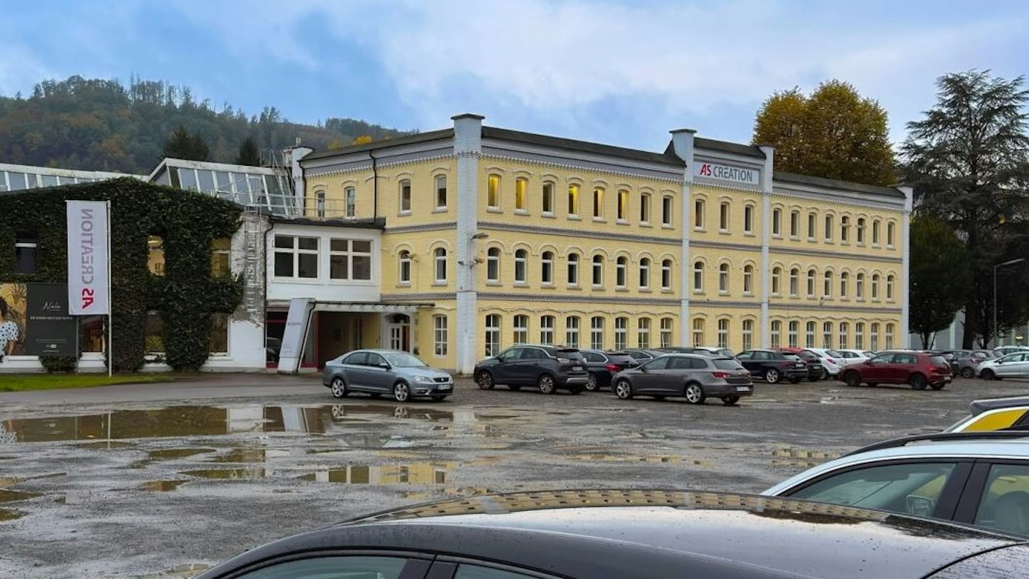 Außenansicht Tapetenfabrik A.S. Création