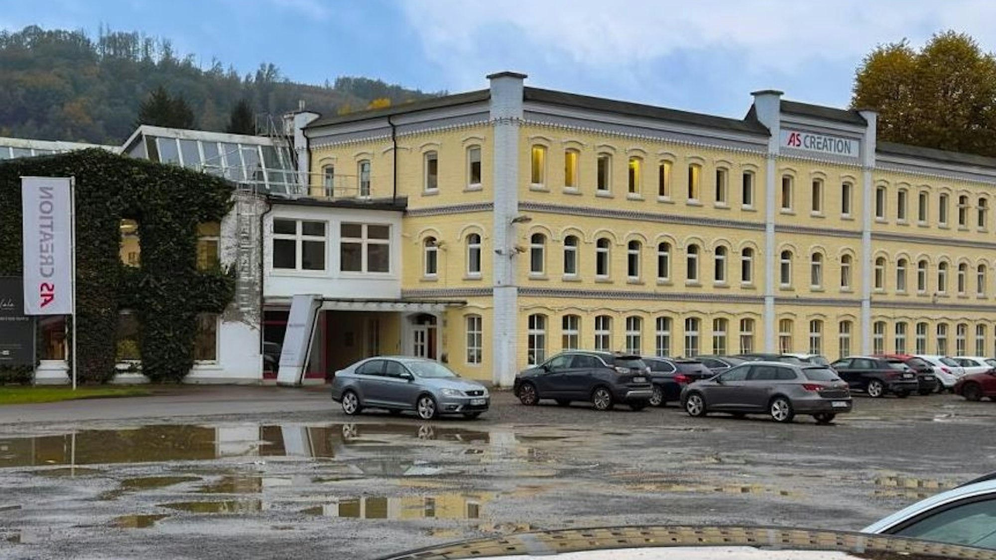 Die Zentrale von A.S. Création in Gummersbach.