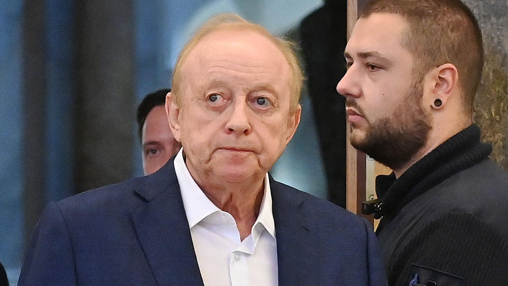 Alfons Schuhbeck zum Prozessauftakt im Strafverfahren wegen Steuerhinterziehung vor dem Oberlandesgericht Muenchen.