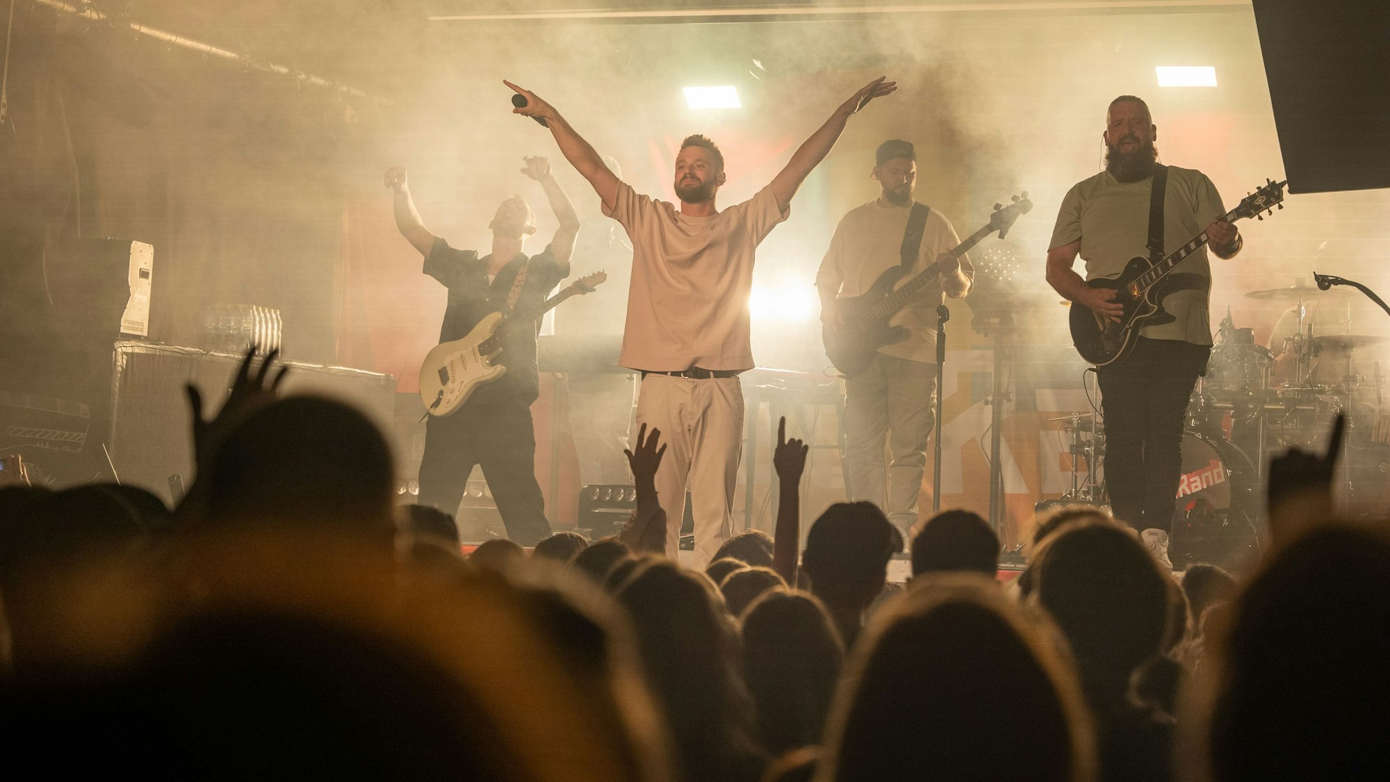Stadtrand bei ihrer Albumvorstellung im Club Bahnhof Ehrenfeld.