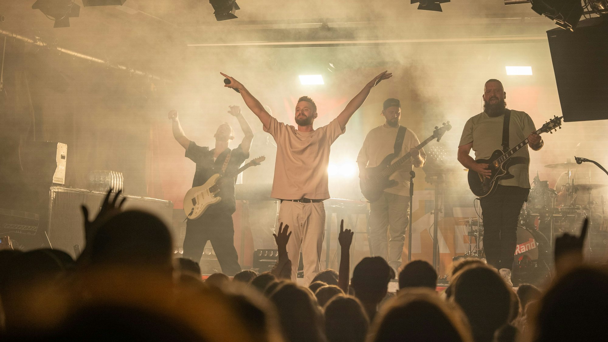 Stadtrand bei ihrer Albumvorstellung im Club Bahnhof Ehrenfeld.