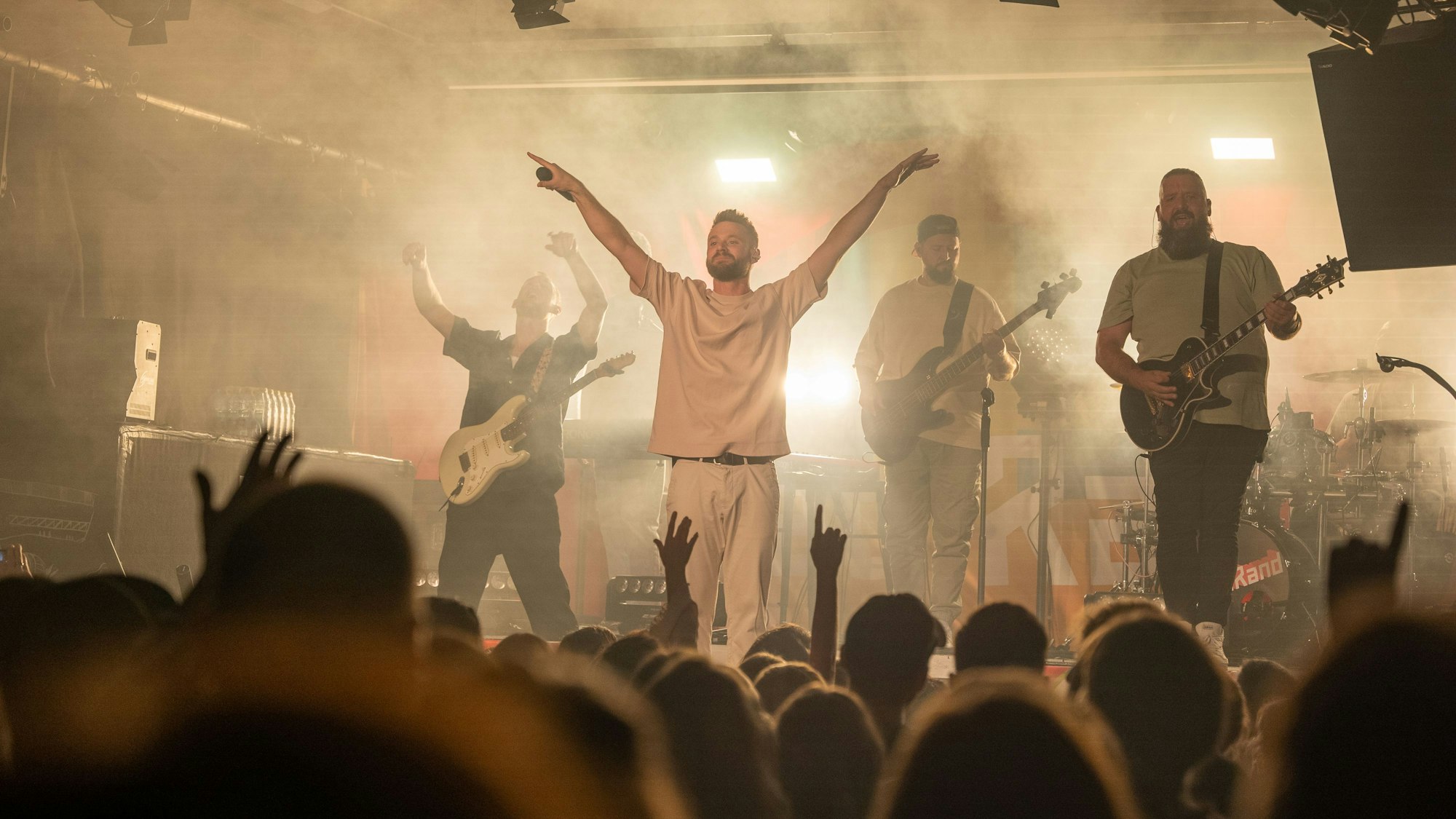 Stadtrand bei ihrer Albumvorstellung im Club Bahnhof Ehrenfeld.