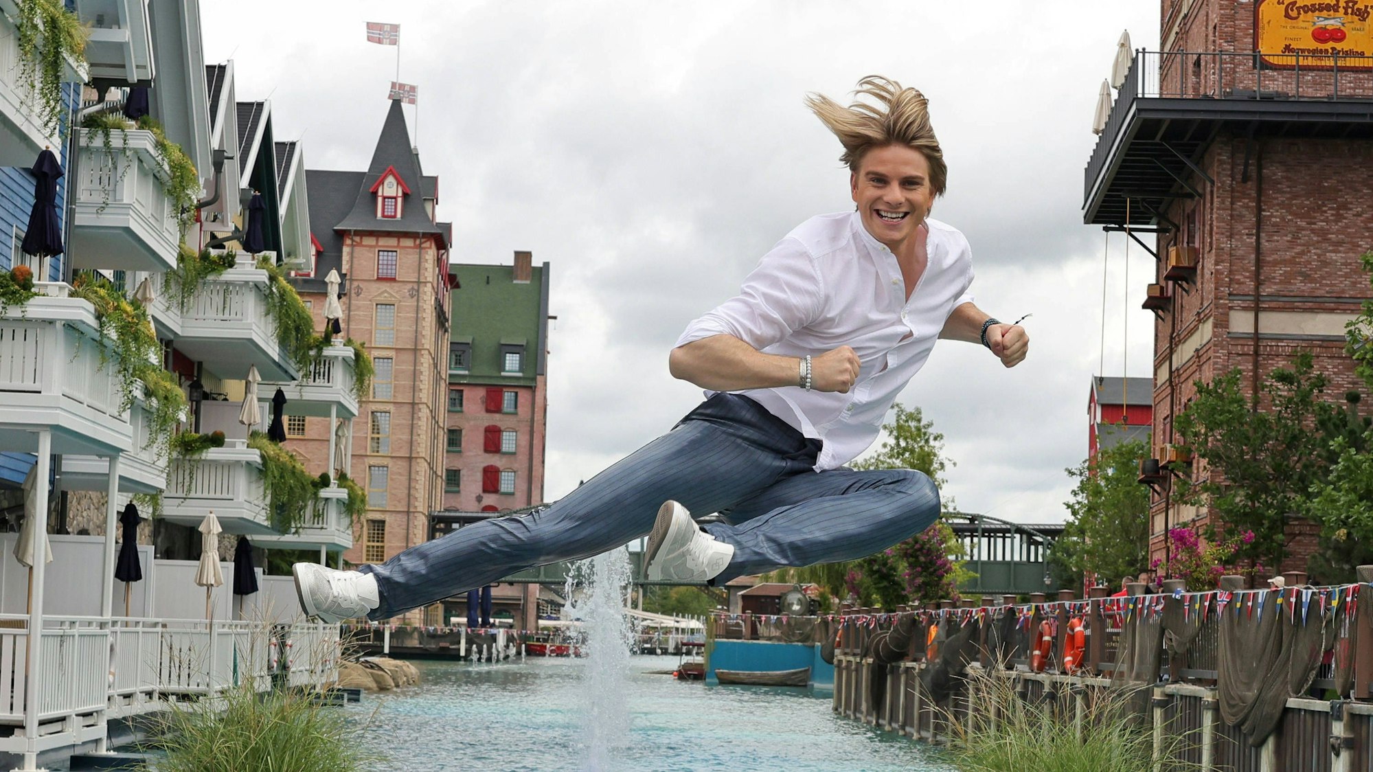 Vincent Gross in der TV-Show „Immer wieder sonntags“.