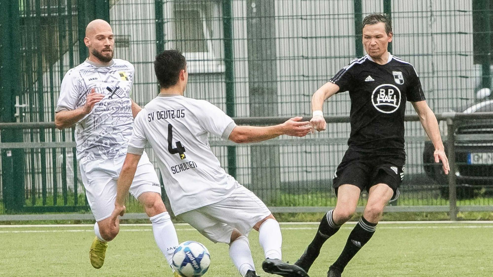 Spielszene aus dem Fußball