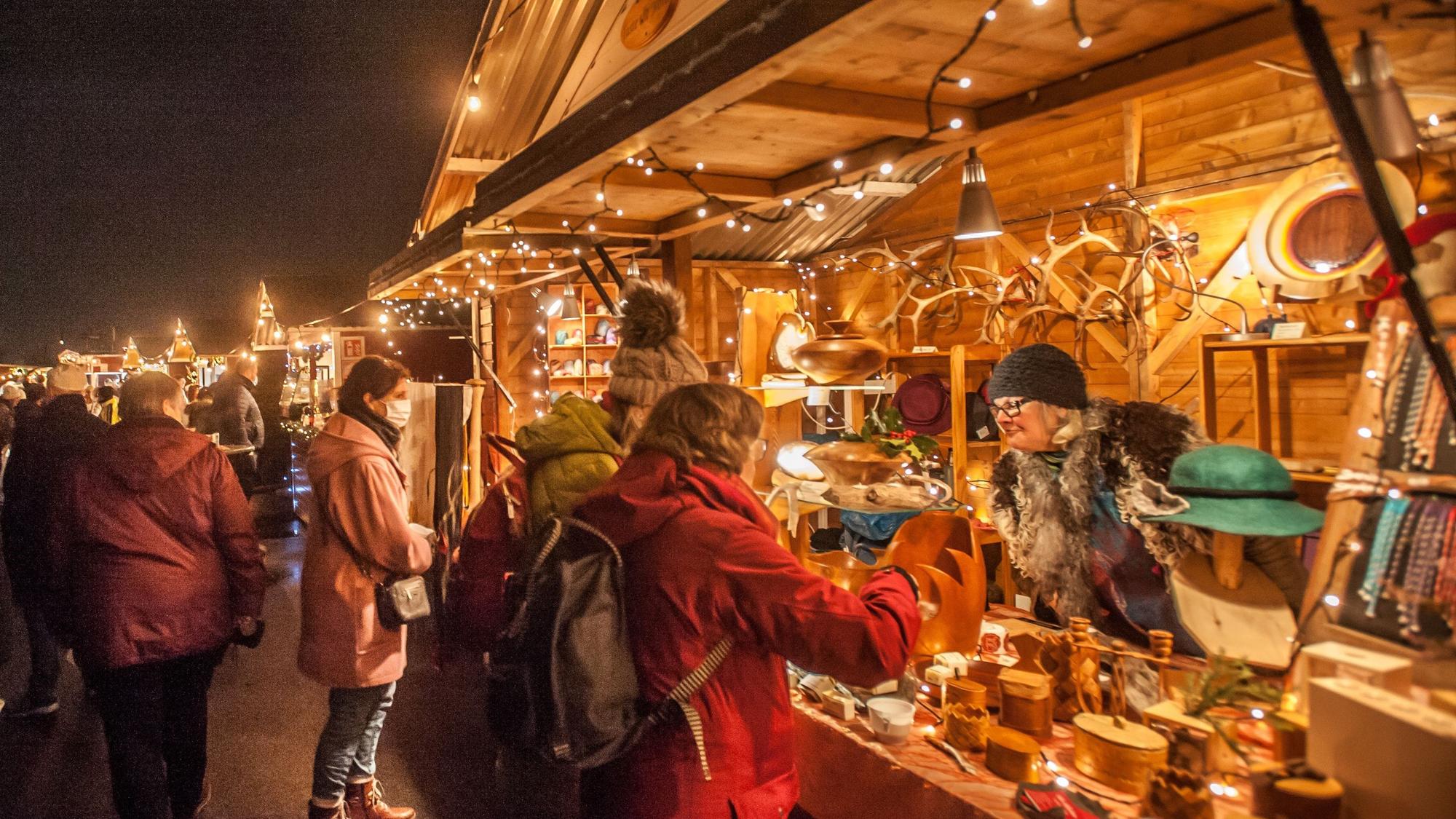 Nordischer Weihnachtsmarkt Neulandpark Foto: Ralf Krieger