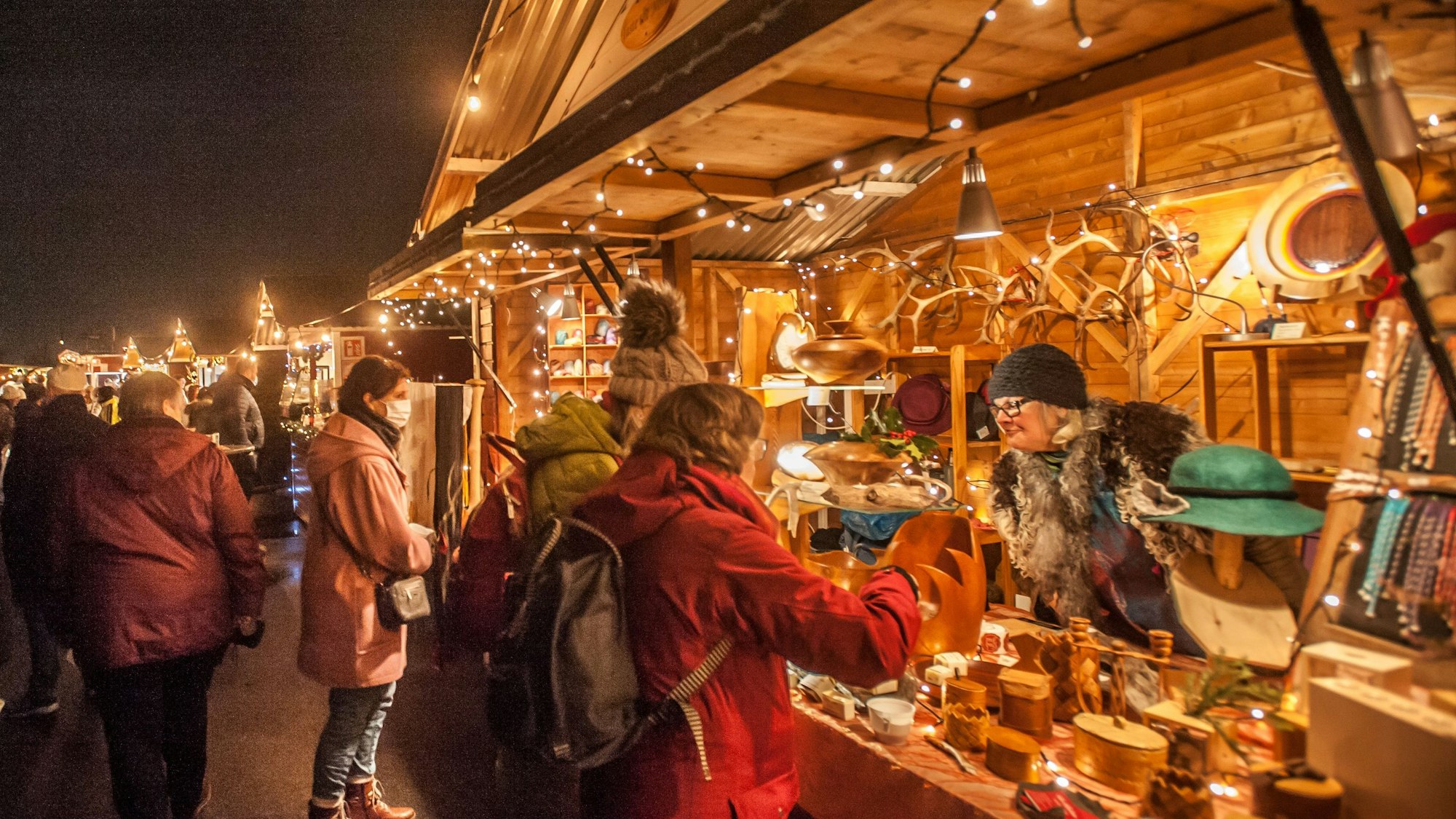 Nordischer Weihnachtsmarkt Neulandpark Foto: Ralf Krieger
