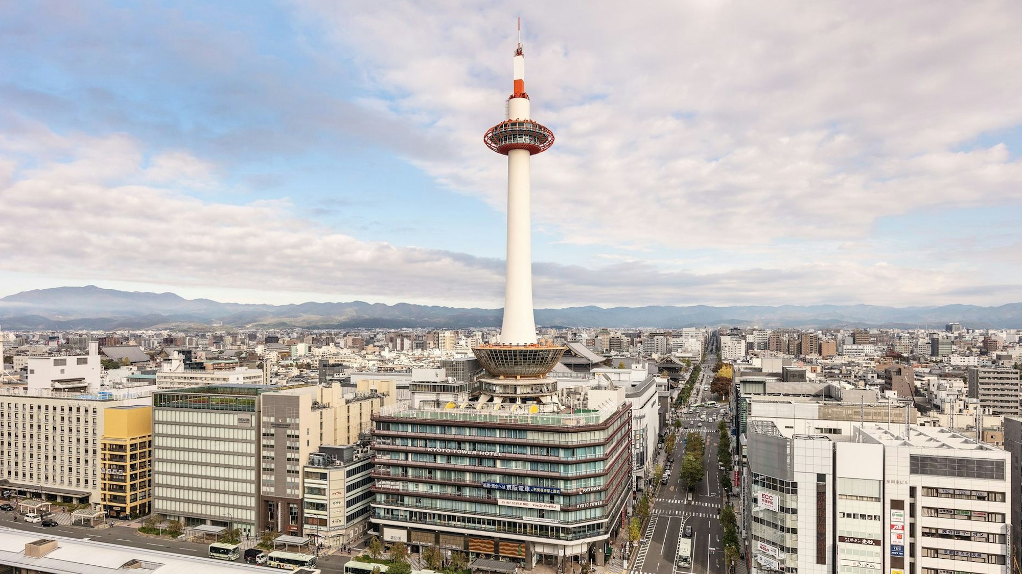 Zu sehen ist die japanische Stadt Kyoto.