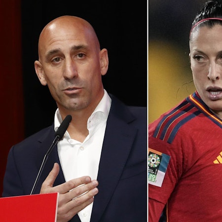 Luis Rubiales und Jennifer Hermoso