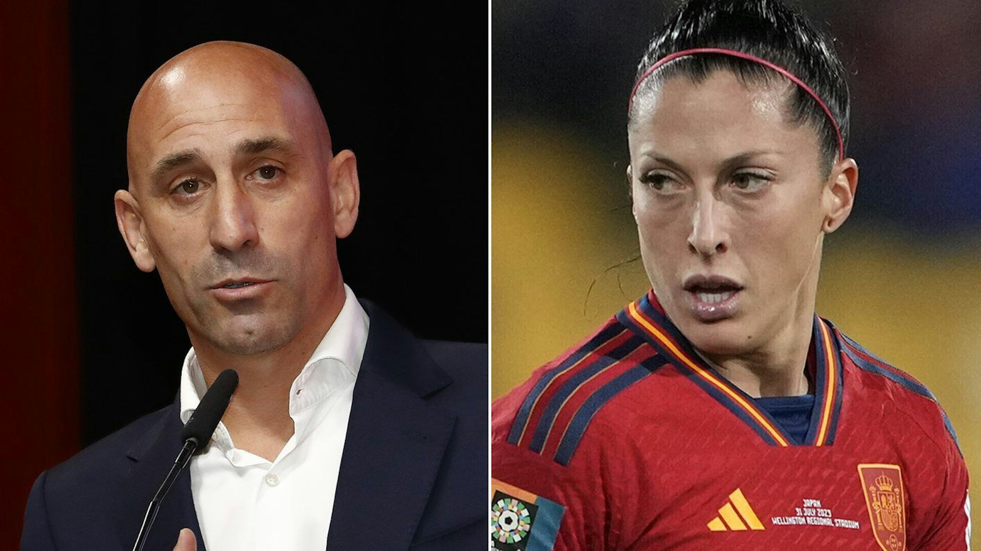 Luis Rubiales und Jennifer Hermoso