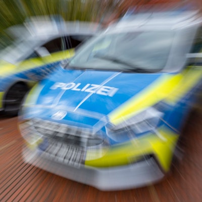 Polizei ist im Einsatz.