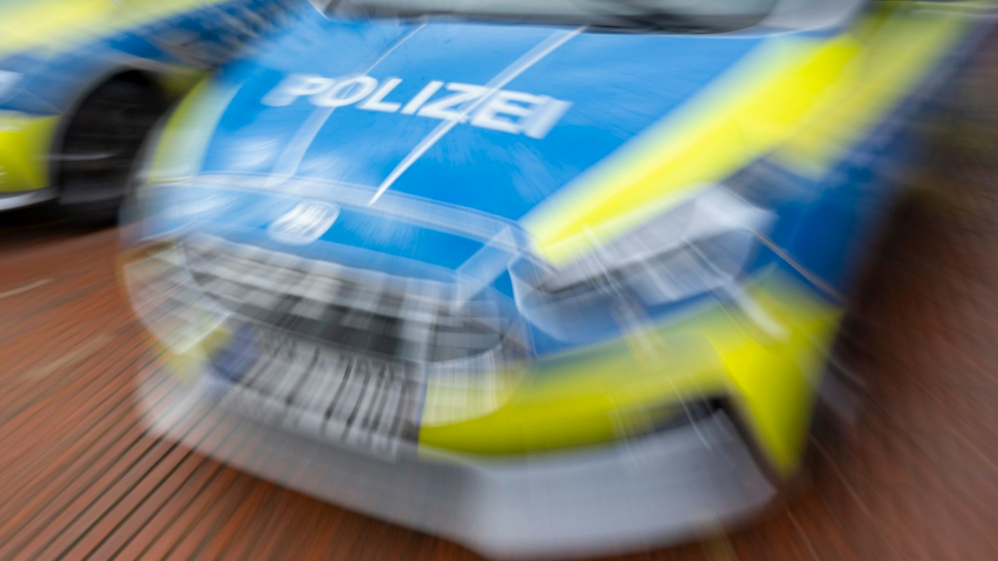 Ein Polizeiauto. (Symbolfoto)