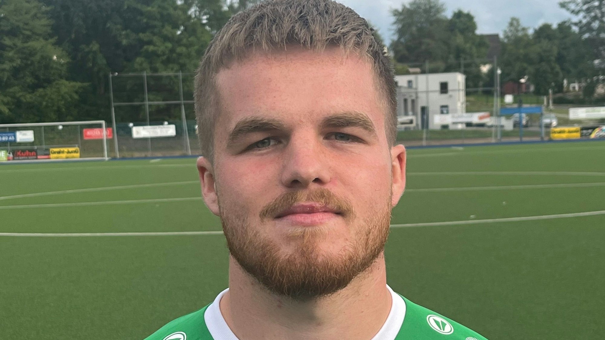 Nümbrechts Torhüter Julian Schoepe im Porträt.