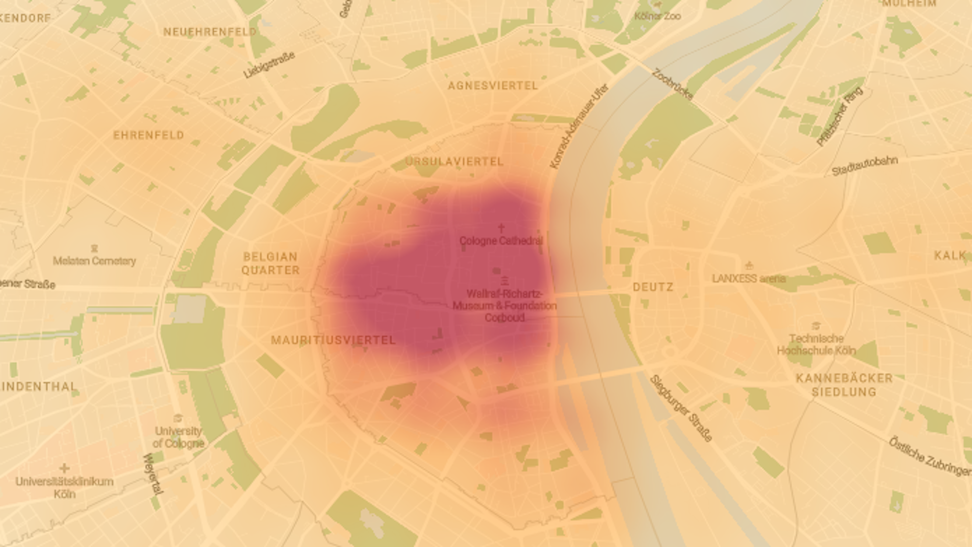 Vor allem in der Altstadt wünschen sich die Teilnehmenden mehr Grünflächen.