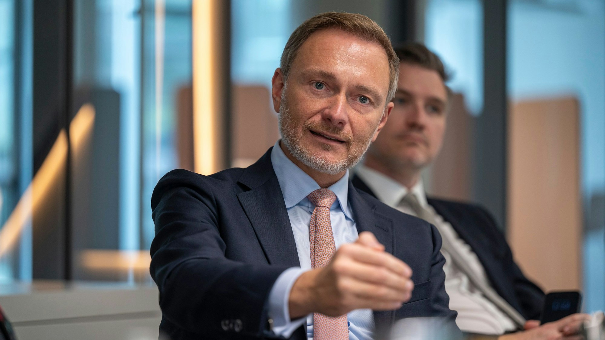 Finanzminister Christian Lindner im Interview
