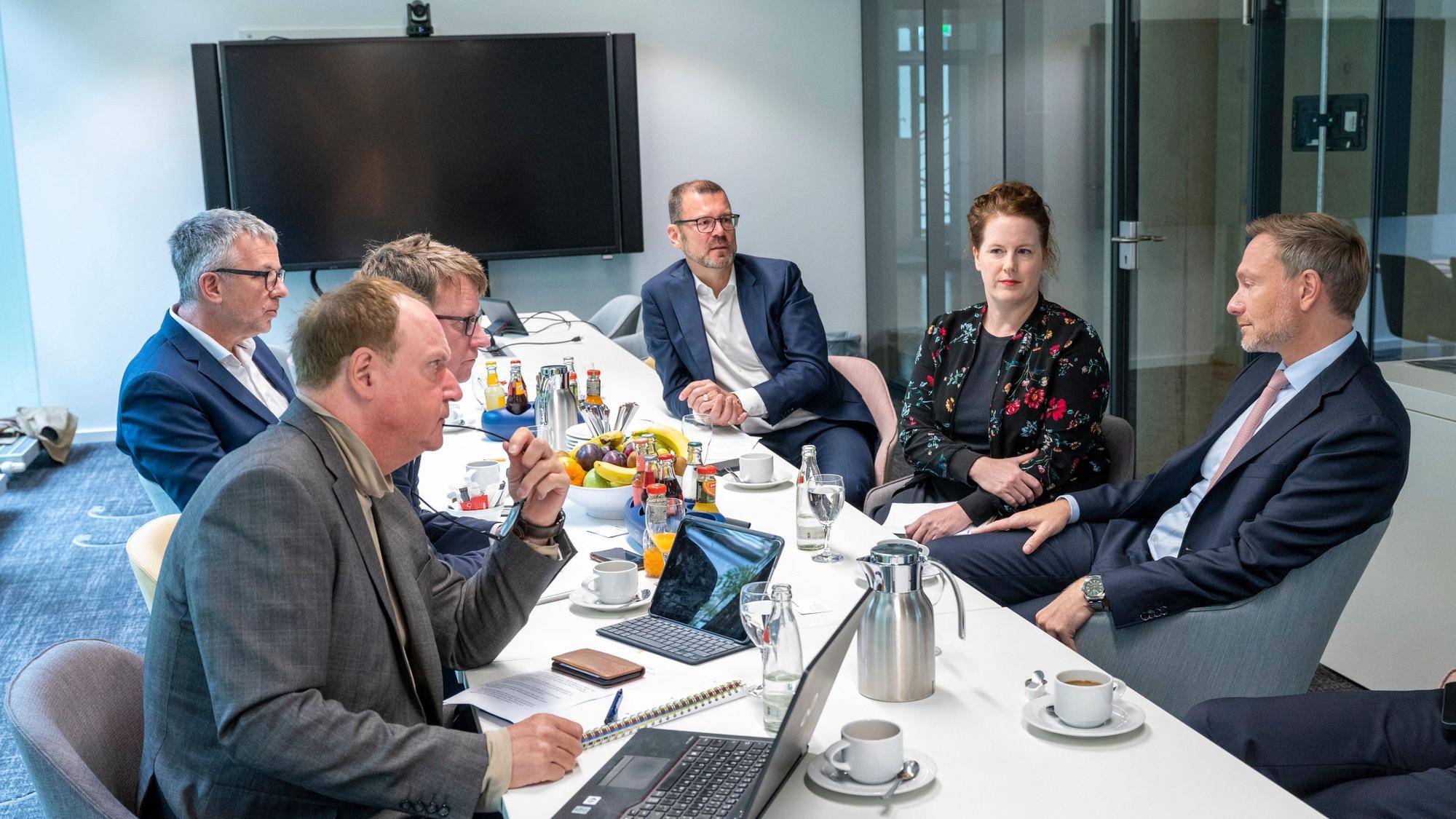 Finanzminister Christian Lindner im Interview