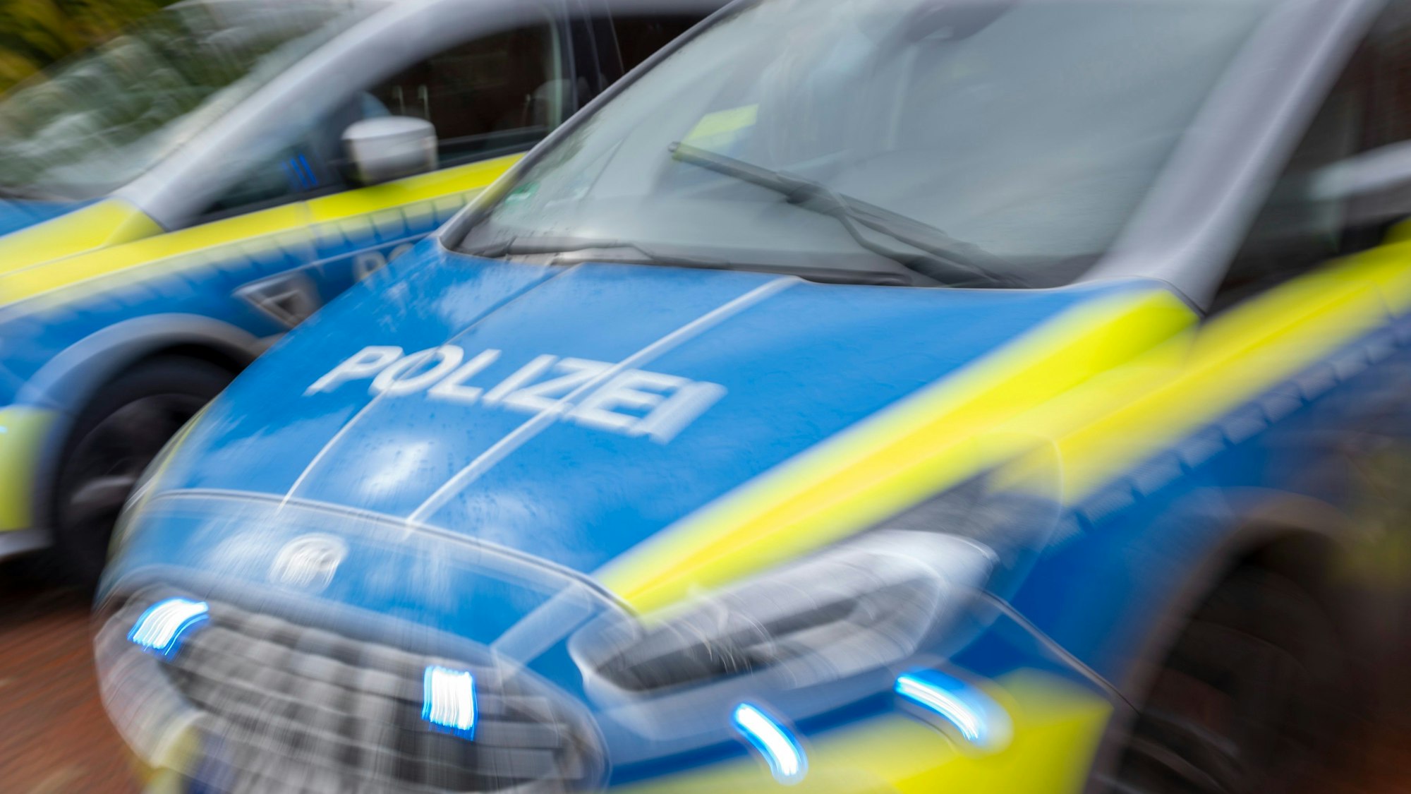 Ein Einsatzwagen der Polizei Köln.