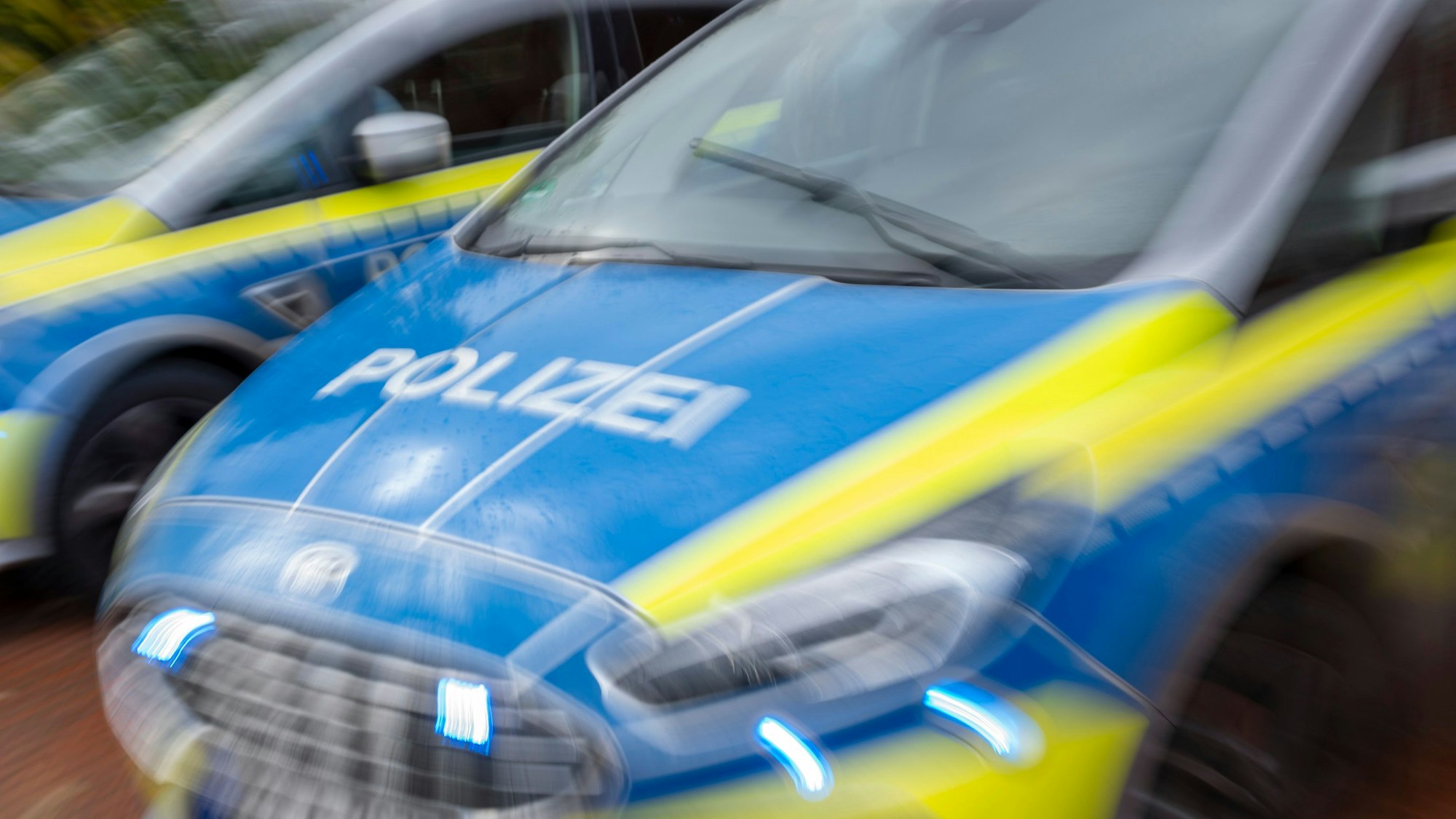 Polizei ist im Einsatz