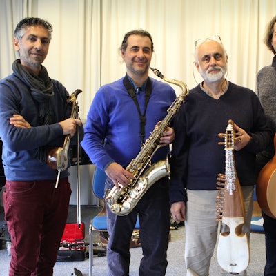 Alessandro Palmitessa (zweiter von links) und sein Ensemble