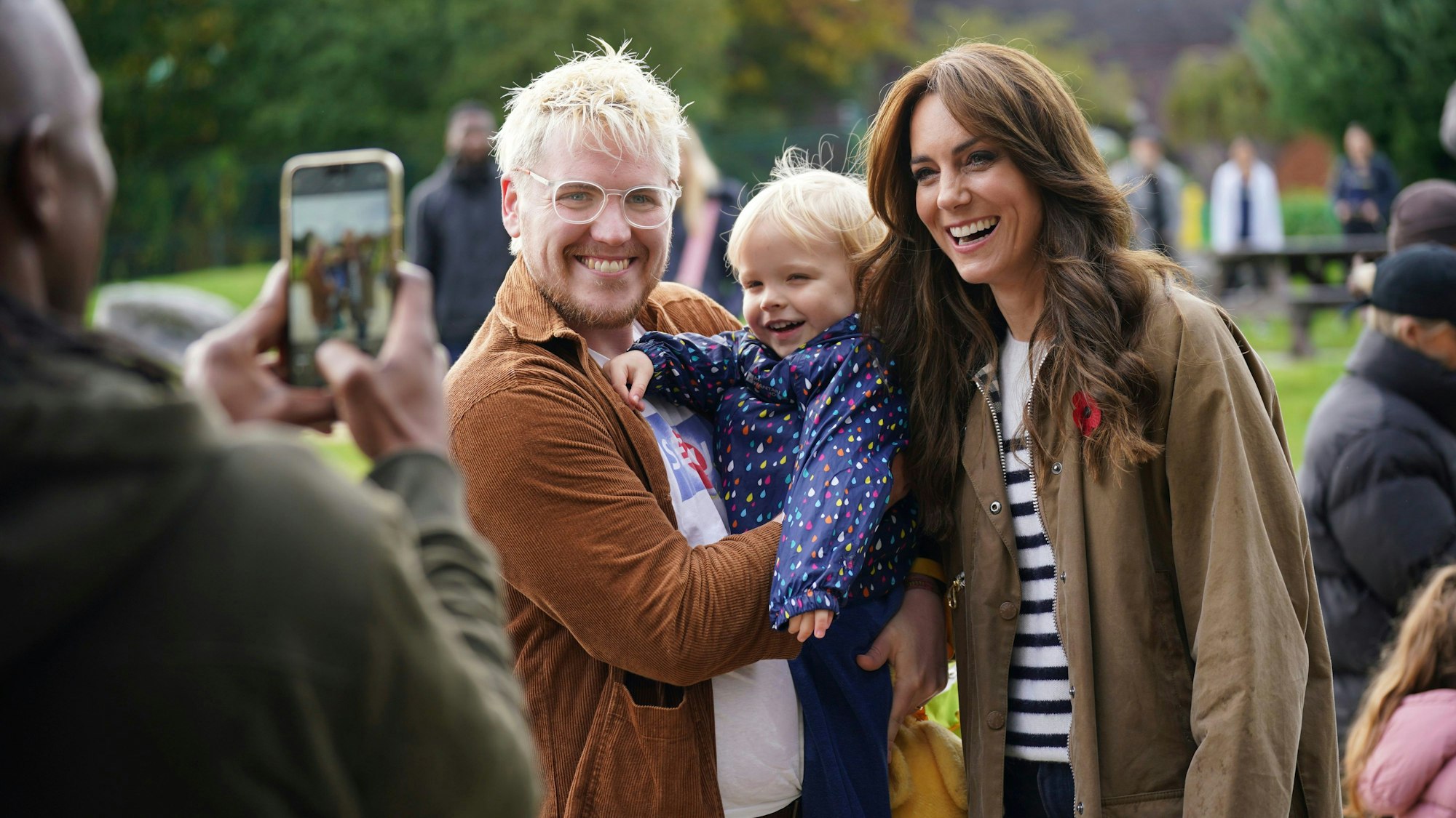 Prinzessin Kate von Wales, bei ihrem Besuch der „Dadvengers“, einer Gemeinschaft für Väter und ihre Kinder.