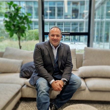 Björn Griesemann, Präsident der Blauen Funken und Geschäftsführer der Griesemann-Gruppe.