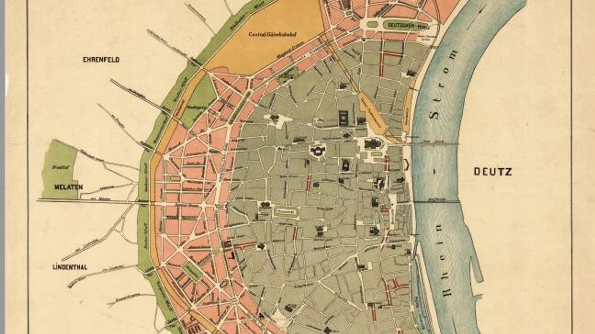Köln um 1891