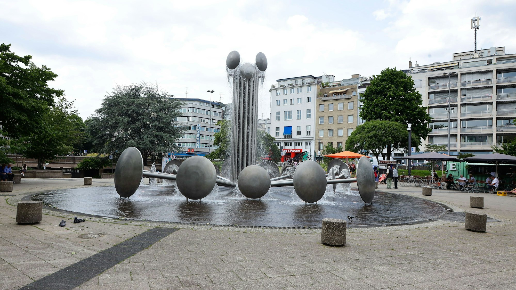 Bis zu seinem endgültigen Umbau wird der Ebertplatz aktuell mit verschiedenen Aktionen „zwischen genutzt“.