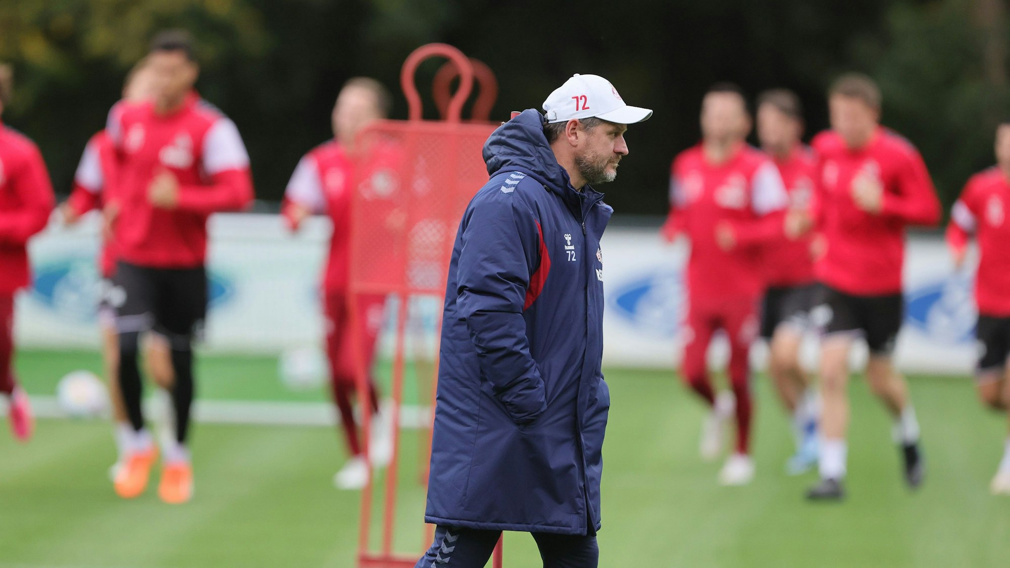 1. FC Köln, Training, Steffen Baumgart (1. FC Köln), 30.10.2023, Bild: Herbert Bucco