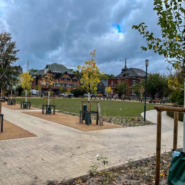 Die Bauarbeiten im Leichlinger Stadtpark sind abgeschlossen.