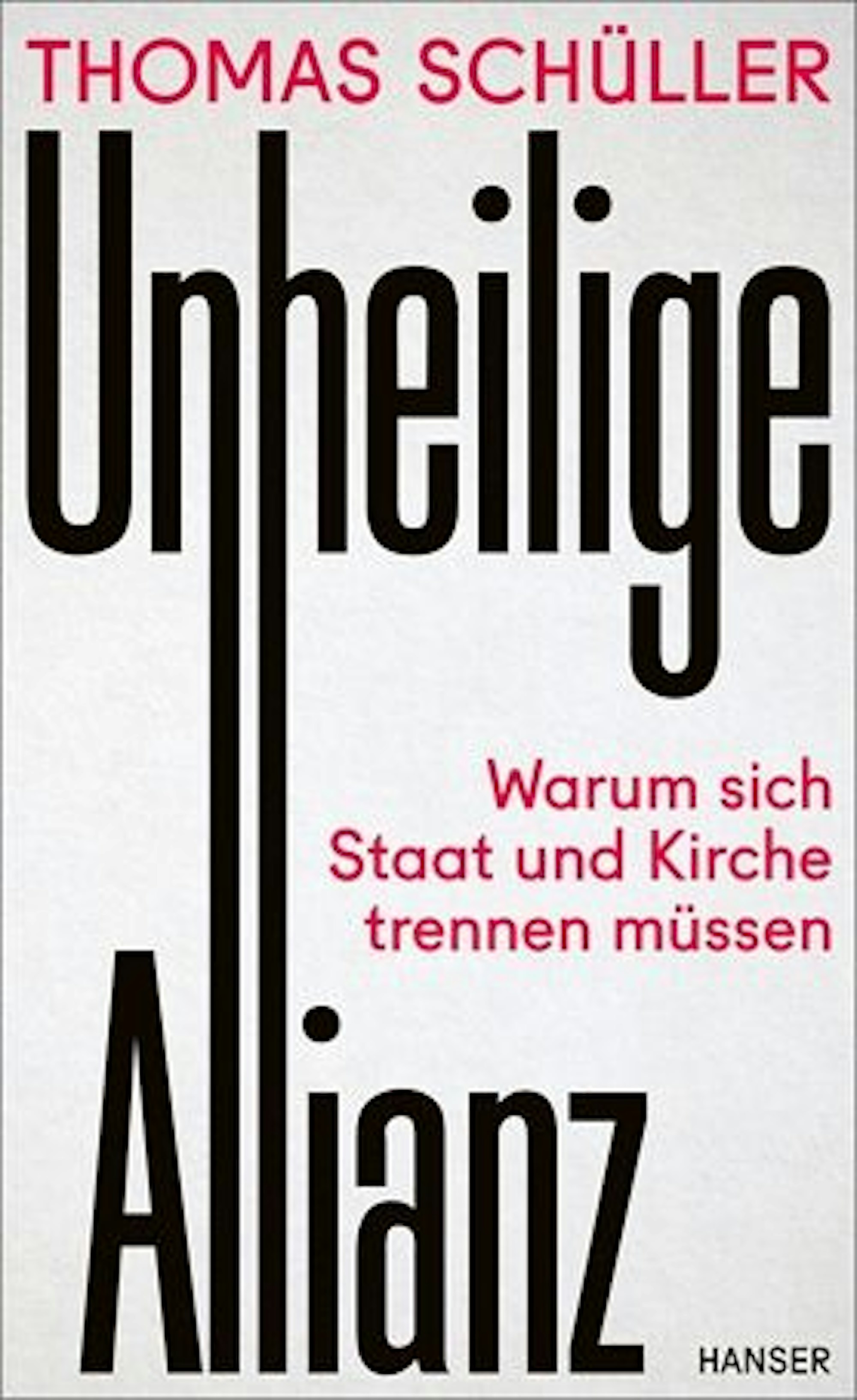 Thomas Schüller: Unheilige Allianz (Cover)