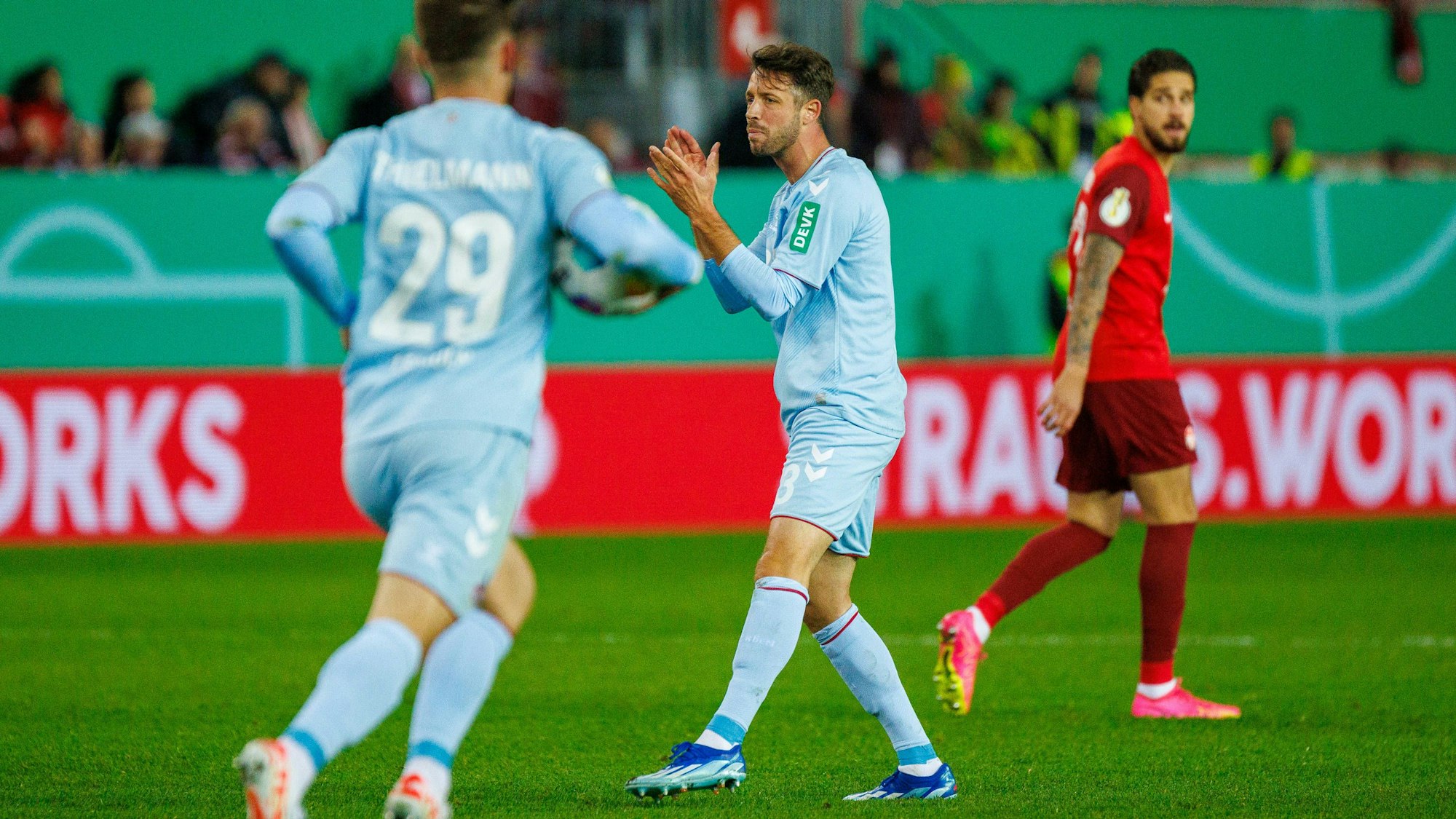 Mark Uth brachte am Dienstagabend in Kaiserslautern neuen Schwung in die Kölner Mannschaft.