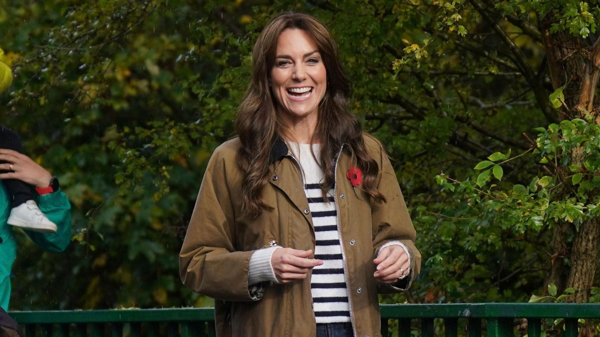 Prinzessin Kate bei ihrem Besuch der „Dadvengers“, einer Gemeinschaft für Väter und ihre Kinder.