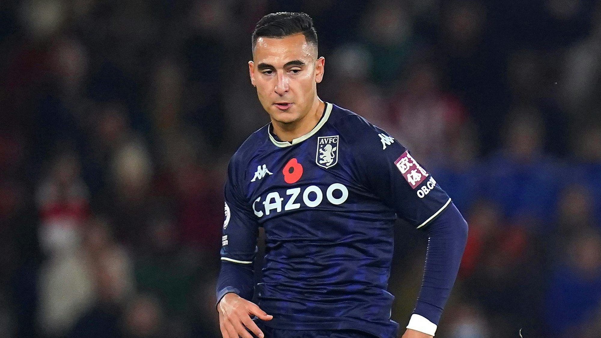 Anwar El Ghazi in Aktion während des englischen Premier-League-Fußballspiels gegen Southampton (Archivbild)