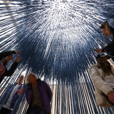 Die Ausstellung von Füsun Onur im Museum Ludwig bei der Museumsnacht.