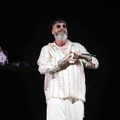 Sido bei seinem Konzert in der Kölner Lanxess-Arena. Foto: Martina Goyert