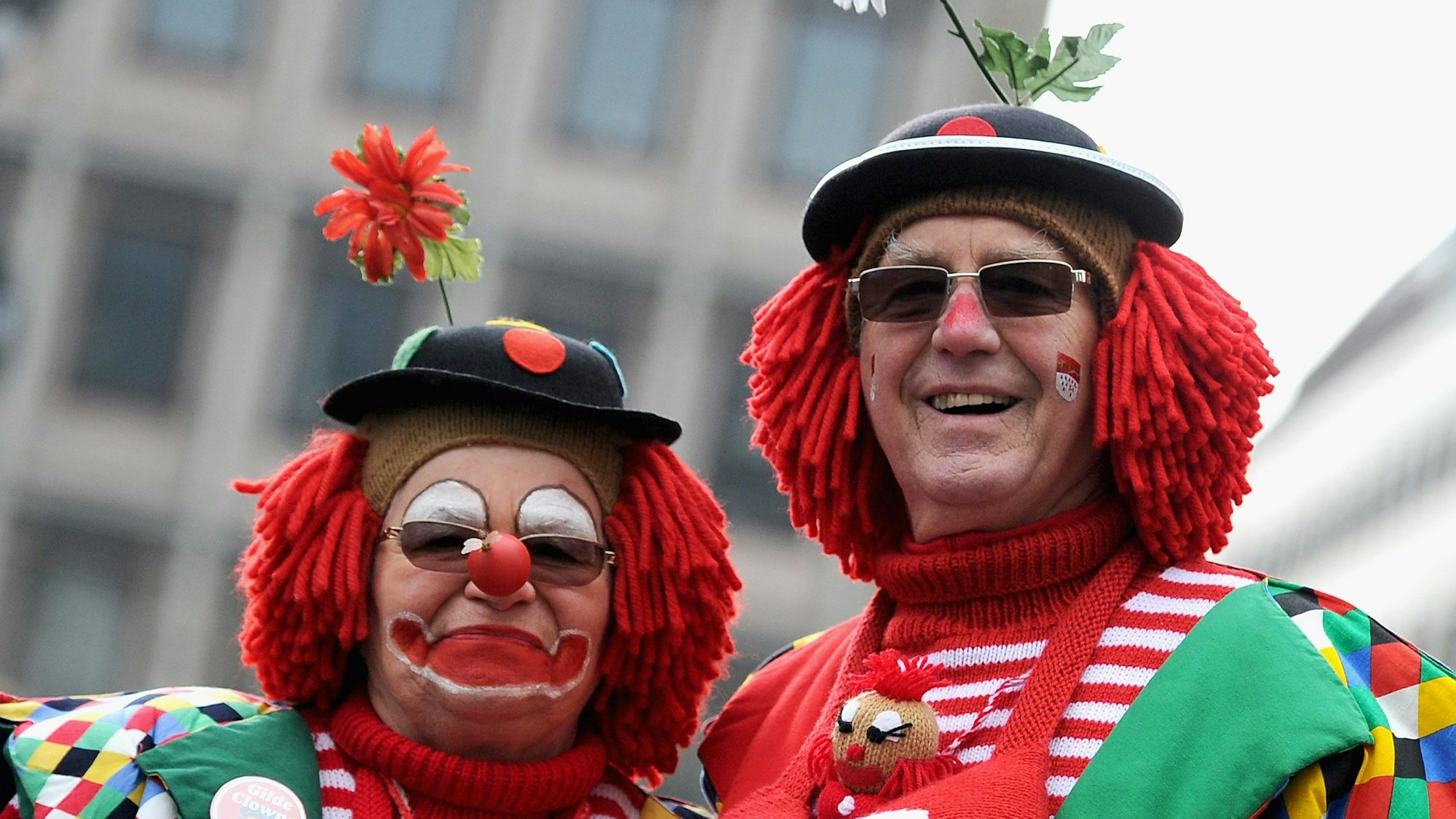Jecke im Kölner Karneval