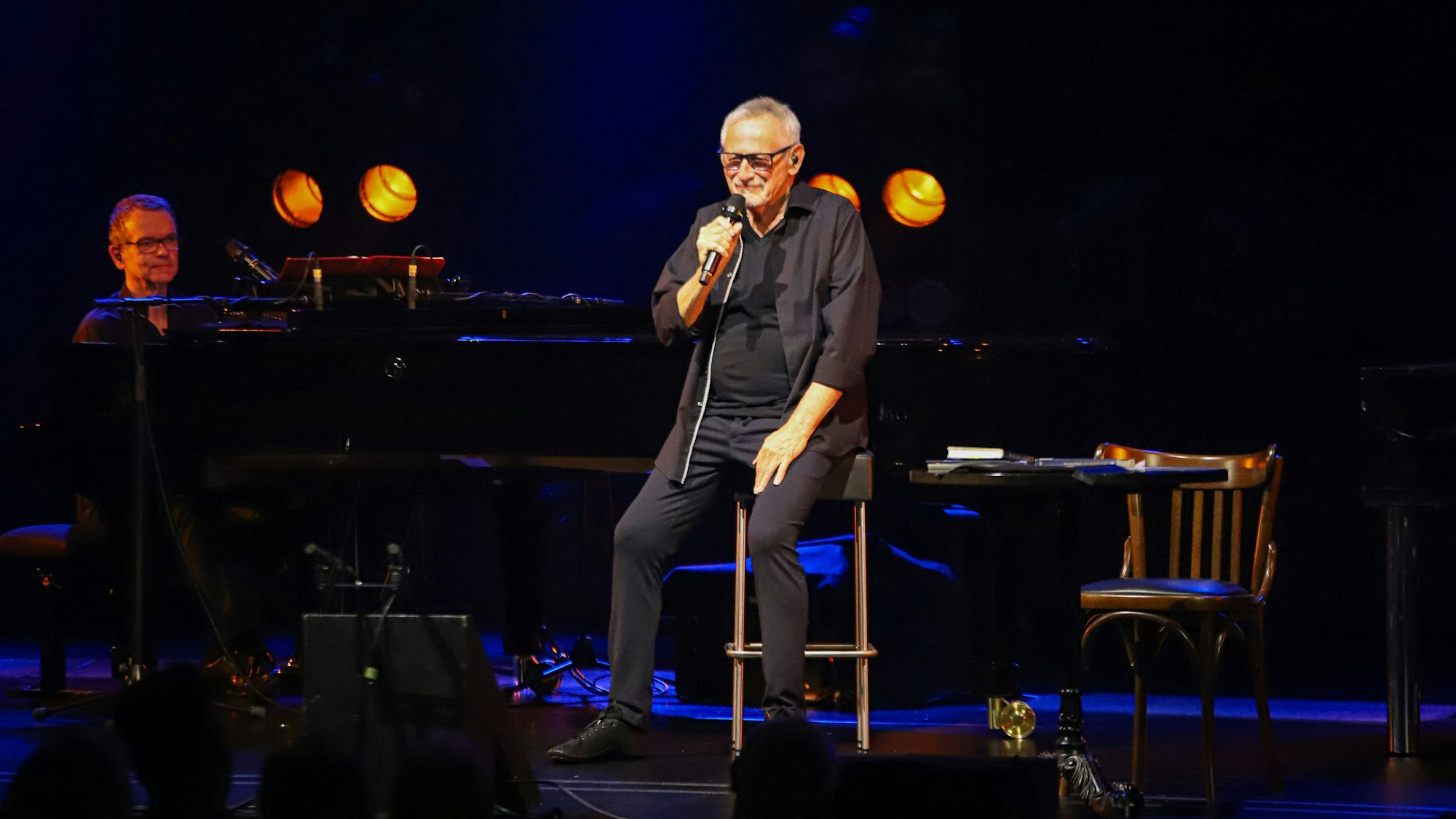 Konstantin Wecker sang auf den Leverkusener Jazztagen von seinen Utopien.