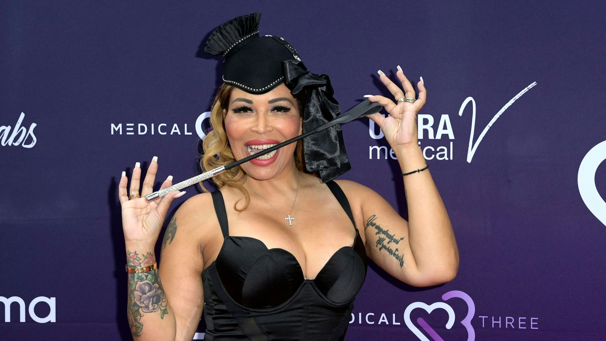 Patricia Blanco bei der Jasmin Erbas Fashion Show auf der Berlin Fashion Week.