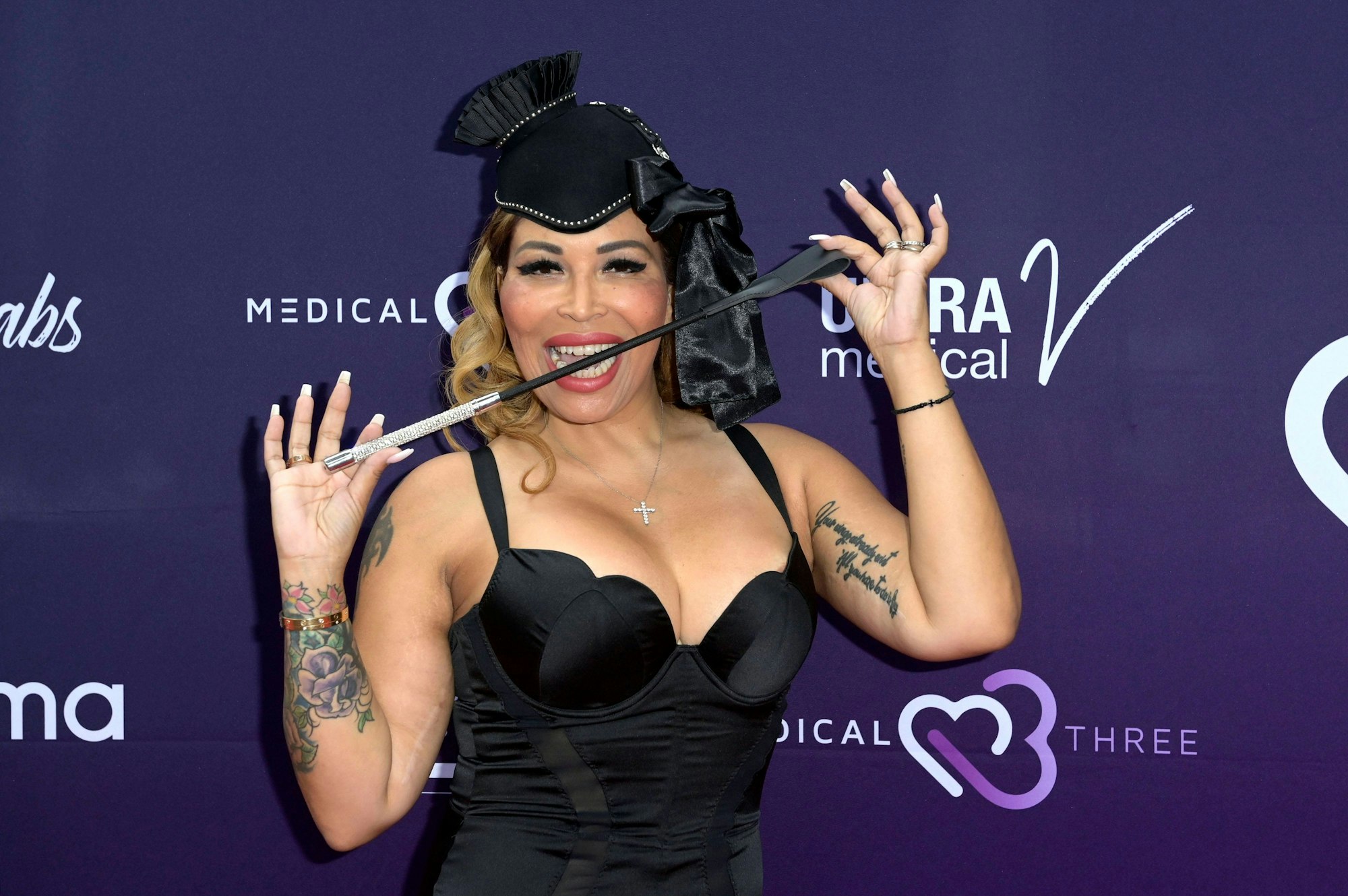 Patricia Blanco auf der Berlin Fashion Week im Sommer 2023.