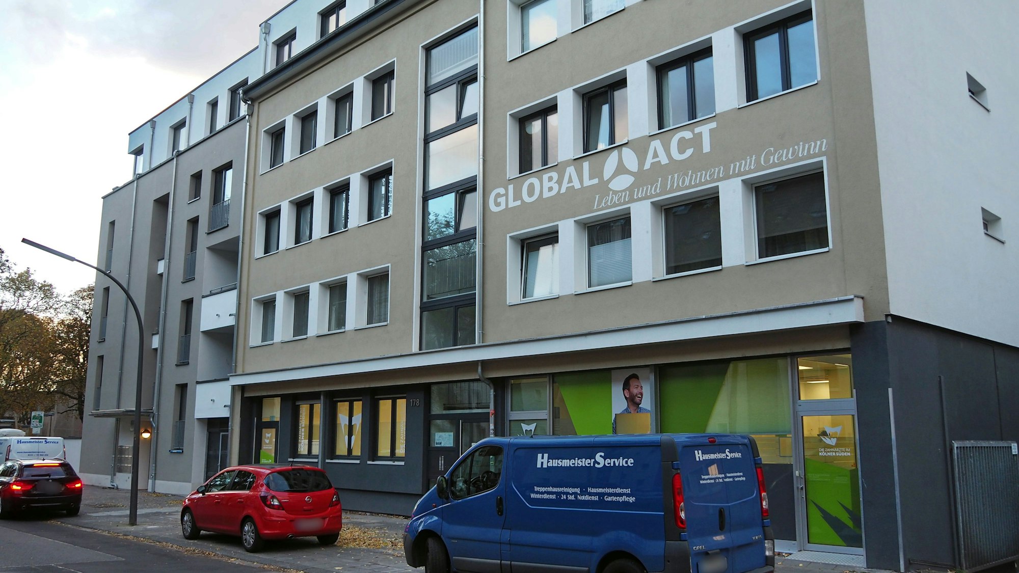 Gebäude an der Straße