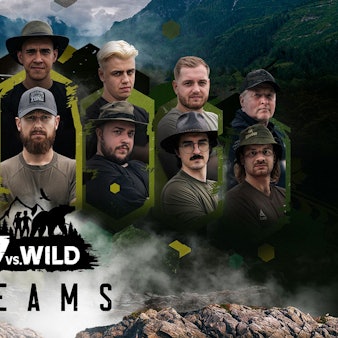 Die dritte Staffel von „7 vs. Wild“ wird zum ersten Mal in Teams veranstaltet. Mit dabei sind u.a. Survival-Profi Fritz Meinecke, die Streamer Papaplatte, Trymacs und Jens „Knossi“ Knosalla oder Joey Kelly.