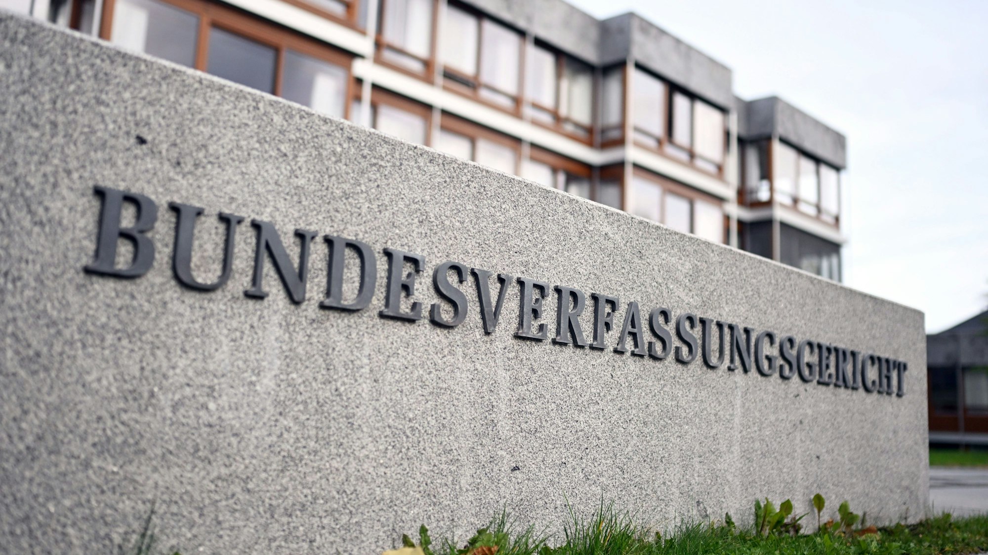 Außenaufnahme des Bundesverfassungsgerichts in Karlsruhe