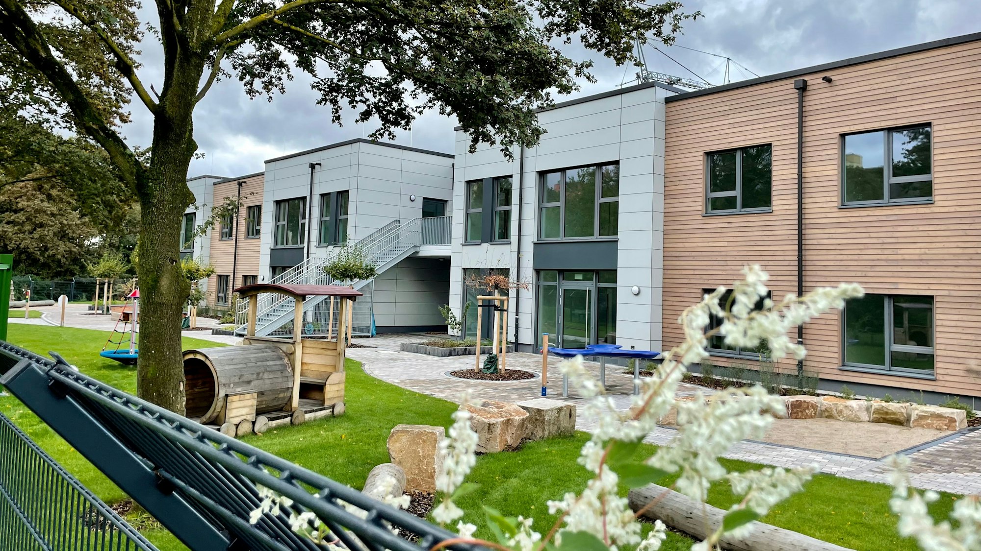 Leere Kita von außen