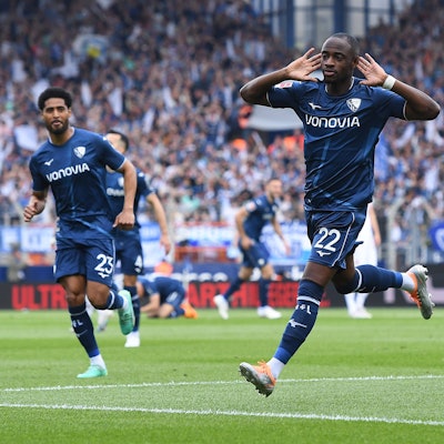 Christopher „Jimmy“ Antwi-Adjei beim Torjubel