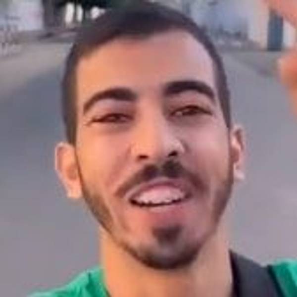 Saleh Aljafarawi während eines Instagram-Videos