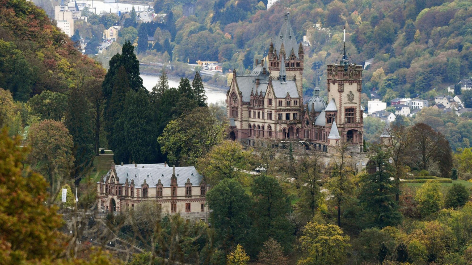 Wie ein Märchenschloss: Schloss Drachenburg in Königswinter.