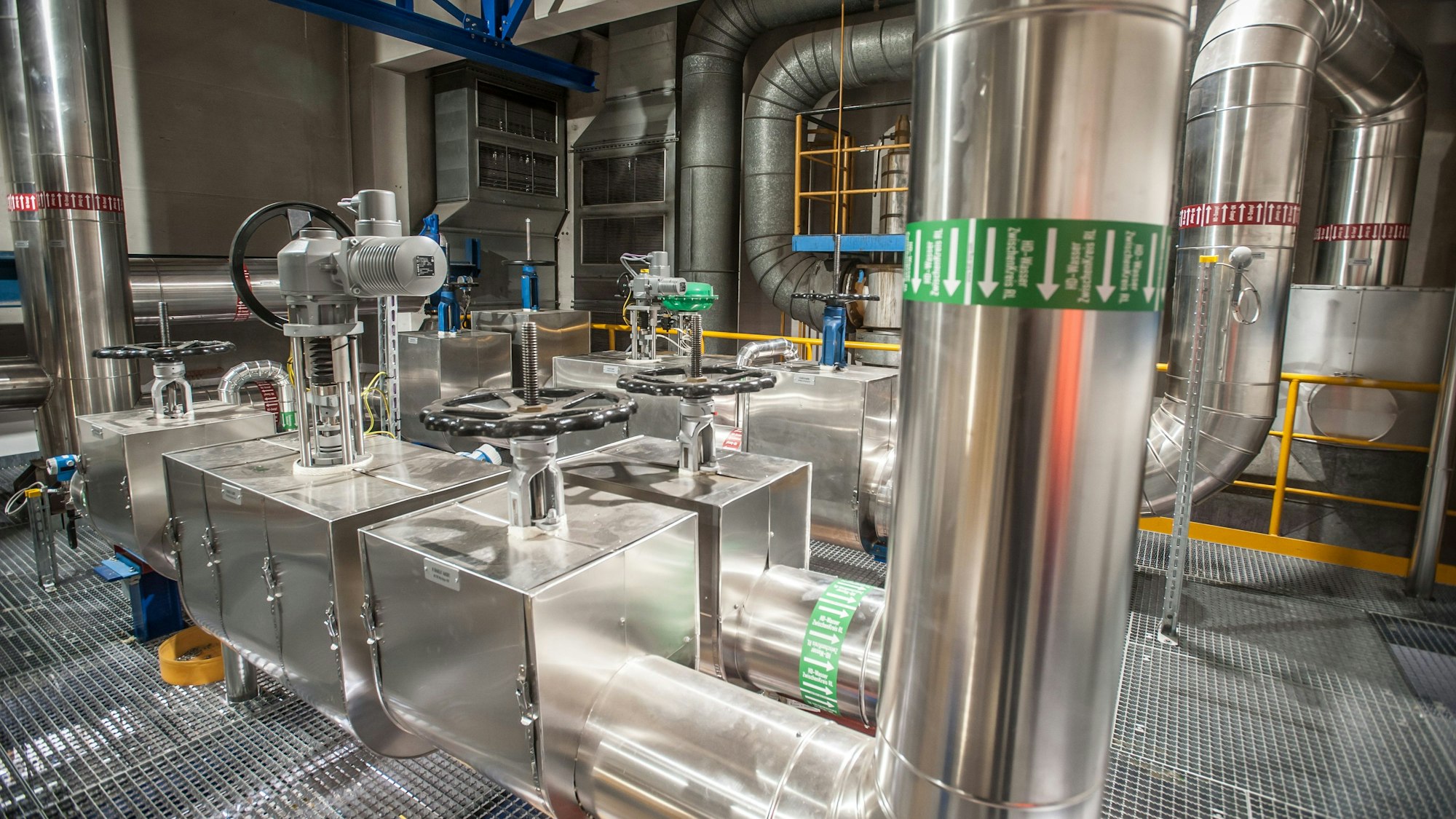 Das Müllheizkraftwerk der Avea in Küppersteg