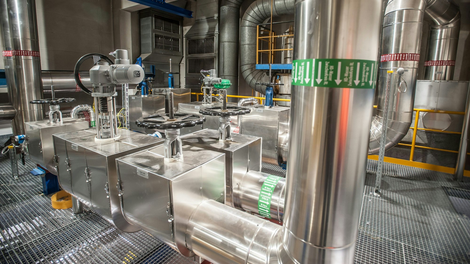 Das Müllheizkraftwerk Leverkusen.